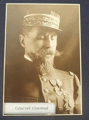 Photographie autographe signée du Général Gouraud - 1929