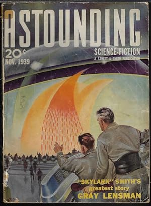 Bild des Verkufers fr ASTOUNDING Science Fiction: November, Nov. 1939 ("Gray Lensman") zum Verkauf von Books from the Crypt