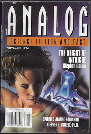 Image du vendeur pour ANALOG Science Fiction and Fact: November, Nov. 1994 mis en vente par Books from the Crypt