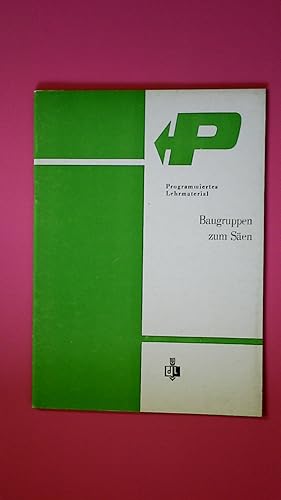 Seller image for BAUGRUPPEN ZUM SEN. Smechanismen d. Drillmaschine u. d. Einzelkornsmaschine for sale by Butterfly Books GmbH & Co. KG