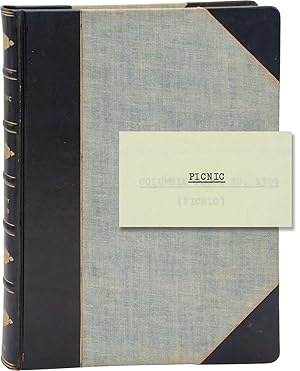 Picnic (Original screenplay for the 1955 film, presentation copy belonging to producer Jerry Wald)