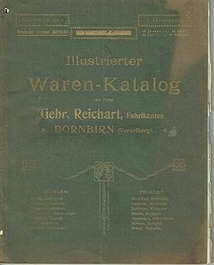 Illustrierter Waren-Katalog der Firma Gebr. Reichart, Fabrikanten, Dornbirn (Vorarlberg)
