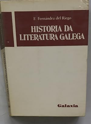 Seller image for Manual de historia da literatura galega for sale by Librera Alonso Quijano