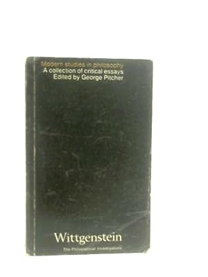 Image du vendeur pour Wittgenstein: The Philosophical Investigations mis en vente par World of Rare Books