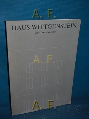 Immagine del venditore per Haus Wittgenstein : eine Dokumentation. Text von. Kulturabteilung der Botschaft der Volksrepublik Bulgarien, Wien venduto da Antiquarische Fundgrube e.U.