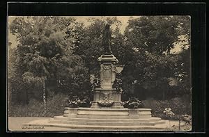 Carte postale Valenciennes, Das Watteaudenkmal