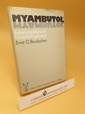 Seller image for Myambutol ; Experimentelle und klinische Ergebnisse ; 20. Beiheft for sale by Roland Antiquariat UG haftungsbeschrnkt