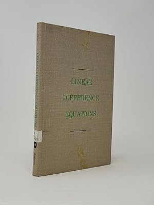 Immagine del venditore per Linear Difference Equations venduto da Munster & Company LLC, ABAA/ILAB