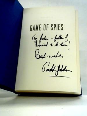 Bild des Verkufers fr Game of Spies zum Verkauf von World of Rare Books