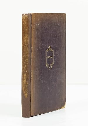 Bild des Verkufers fr Texas. Observations, historical, geographical and descriptive, In a Series of Letters, Written during a Visit to Austin's Colony, with a view to a permanent settlement in that country, in the Autumn of 1831. By Mrs. Mary Austin Holley. With an appendix, Containing specific answers to certain questions, relative to Colonization in Texas, issued some time since by the London Geographical Society. Also, some notice of the recent political events in that quarter zum Verkauf von Arader Books