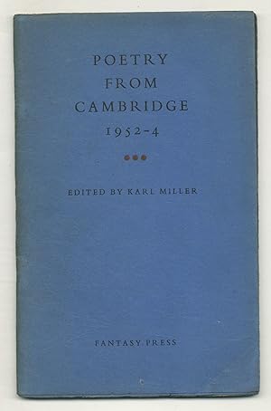 Seller image for Poetry from Cambridge 1952-4 for sale by Between the Covers-Rare Books, Inc. ABAA