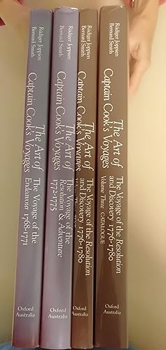Seller image for The Art of Captain Cook's Voyages (4-volume set) for sale by Rons Bookshop (Canberra, Australia)