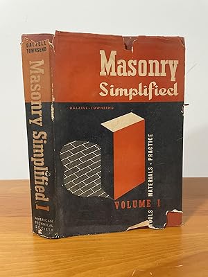 Masonry Simplified Volume 1 Tools Materials Practice