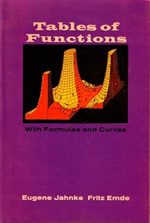 Immagine del venditore per Tables of Functions with Formulae and Curves venduto da LEFT COAST BOOKS