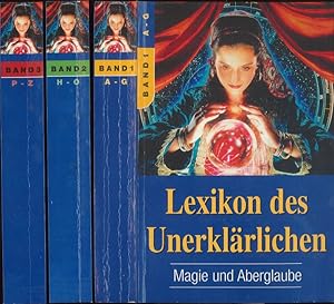 Imagen del vendedor de Lexikon des Unerklrlichen Magie und Aberglaube Band 1: A-G Band 2: H-O Band 3: P-Z 3 Bnde a la venta por Flgel & Sohn GmbH