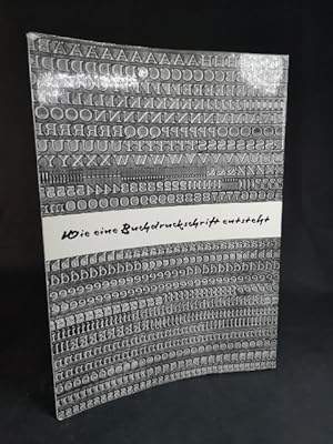 Seller image for Wie eine Buchdruckschrift entsteht. for sale by ANTIQUARIAT Franke BRUDDENBOOKS