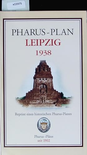 Bild des Verkufers fr Pharus-Plan Leipzig. Reprint eines historischen Pharus-Planes. zum Verkauf von Antiquariat Bookfarm