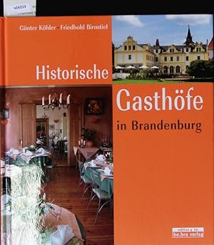 Seller image for Historische Gasthfe in Brandenburg. for sale by Antiquariat Bookfarm