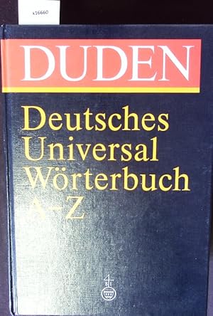 Bild des Verkufers fr Duden Deutsches Universalwrterbuch. zum Verkauf von Antiquariat Bookfarm