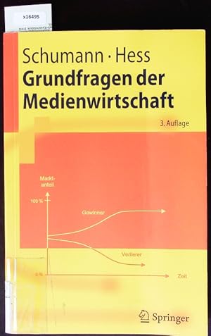 Bild des Verkufers fr Grundfragen der Medienwirtschaft. zum Verkauf von Antiquariat Bookfarm