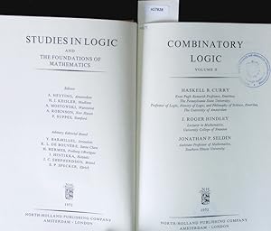 Seller image for Studies in Logic and the Foundations of Mathematics. Combinatory Logic. Volume II. for sale by Antiquariat Bookfarm