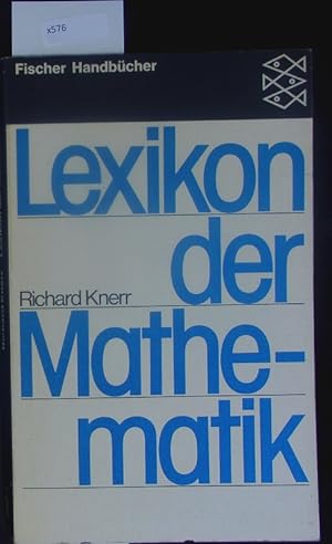 Seller image for Lexikon der Mathematik. for sale by Antiquariat Bookfarm