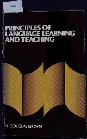 Imagen del vendedor de Principles of Language Learning and Teaching. a la venta por Antiquariat Bookfarm