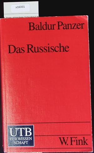 Bild des Verkufers fr Das Russische im Lichte linguistischer Forschung. zum Verkauf von Antiquariat Bookfarm