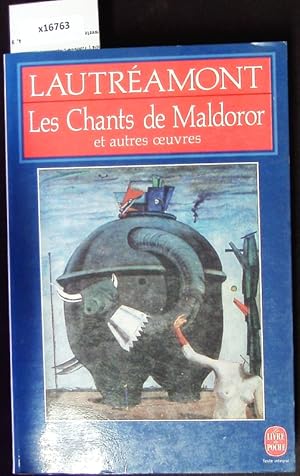 Image du vendeur pour Les chants de Maldoror ; Posies ; Lettres. mis en vente par Antiquariat Bookfarm