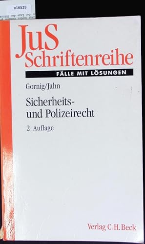 Bild des Verkufers fr Flle zum Sicherheits- und Polizeirecht. zum Verkauf von Antiquariat Bookfarm