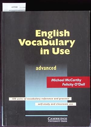 Bild des Verkufers fr English vocabulary in use: advanced. zum Verkauf von Antiquariat Bookfarm