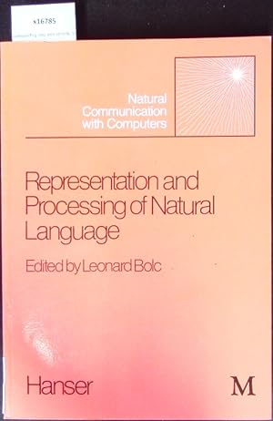 Seller image for Representation and processing of natural language. for sale by Antiquariat Bookfarm