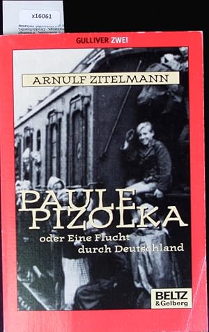 Bild des Verkufers fr Paule Pizolka oder Eine Flucht durch Deutschland. Roman. zum Verkauf von Antiquariat Bookfarm