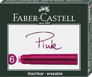 Bild des Verkufers fr Faber-Castell Tintenpatronen Standard pink 6er zum Verkauf von AHA-BUCH GmbH