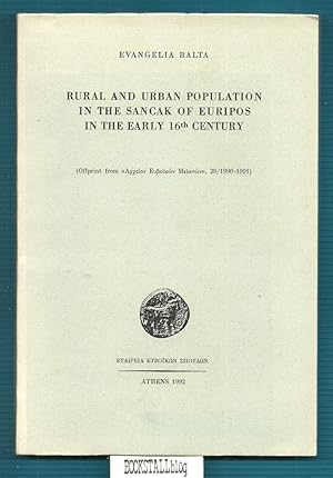 Rural and Urban Population in the Sancak of Euripos in the Early 16th Century