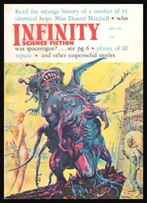 Seller image for INFINITY - Volume 4, number 2 - November 1958 for sale by W. Fraser Sandercombe