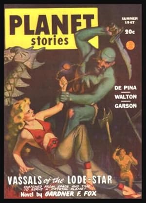 Imagen del vendedor de PLANET STORIES - Volume 3, number 7 - Summer 1947 a la venta por W. Fraser Sandercombe