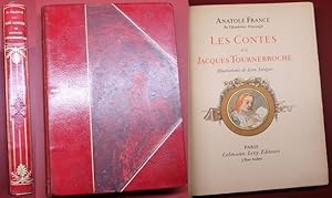 Seller image for Les Contes de Jacques Tournebroche. Illustrations de Leon Lebegue. for sale by Antiquariat im OPUS, Silvia Morch-Israel