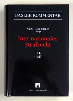 Imagen del vendedor de Internationales Strafrecht. Basler Kommentar zum Internationalen Strafrecht. a la venta por antiquariat peter petrej - Bibliopolium AG