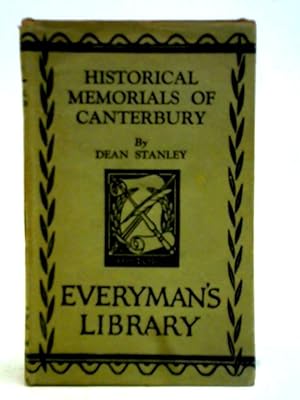 Bild des Verkufers fr Historical Memorials Of Canterbury zum Verkauf von World of Rare Books