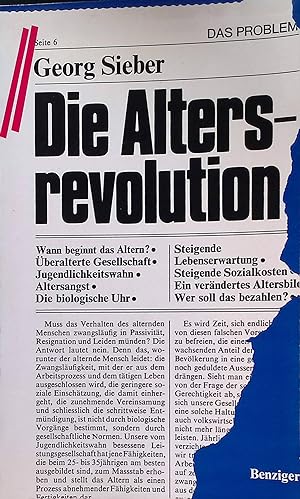 Seller image for Die Altersrevolution. for sale by books4less (Versandantiquariat Petra Gros GmbH & Co. KG)