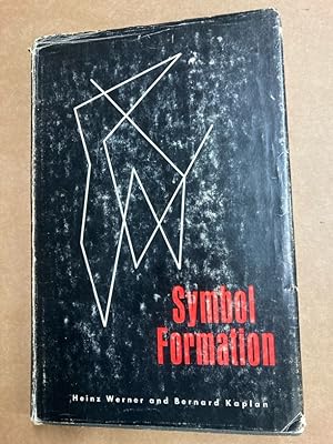 Seller image for Symbol Formation. An Organismic-Developmental Approach to Language and the Expression of Thought. for sale by Plurabelle Books Ltd