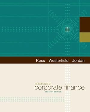 Seller image for Essentials of Corporate Finance (The Mcgraw-hill/Irwin Series in Finance, Insurance, and Real Estate) for sale by WeBuyBooks