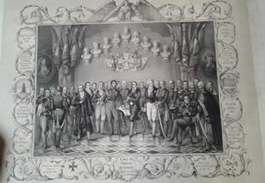 Erinnerungs-Blatt zur 50 jährigen Jubiläums-Feier der Errichtung der Landwehr im Jahre 1813. Groß...