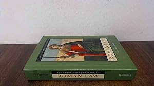 Seller image for The Cambridge Companion to Roman Law (Cambridge Companions to the Ancient World) for sale by BoundlessBookstore