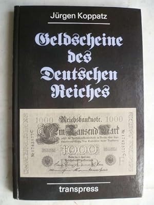 Geldscheine des Deutschen Reiches.