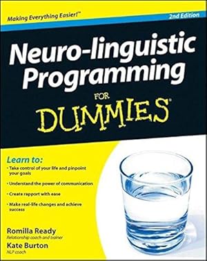 Bild des Verkufers fr Neuro-Linguistic Programming (NLP) for Dummies (For Dummies Series) zum Verkauf von WeBuyBooks