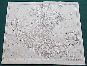 A Map of North America with the European Settlements & Whatever Else is Remarkable in ye West Ind...