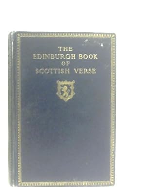 Bild des Verkufers fr The Edinburgh Book Of Scottish Verse 1300-1900 zum Verkauf von World of Rare Books