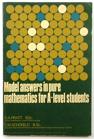 Seller image for Model Answers in Pure Mathematics for A-Level Students for sale by PsychoBabel & Skoob Books